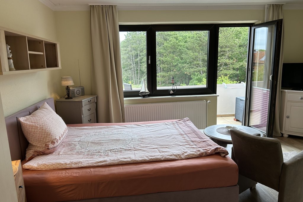 Appartement Muschel – Schlafbereich