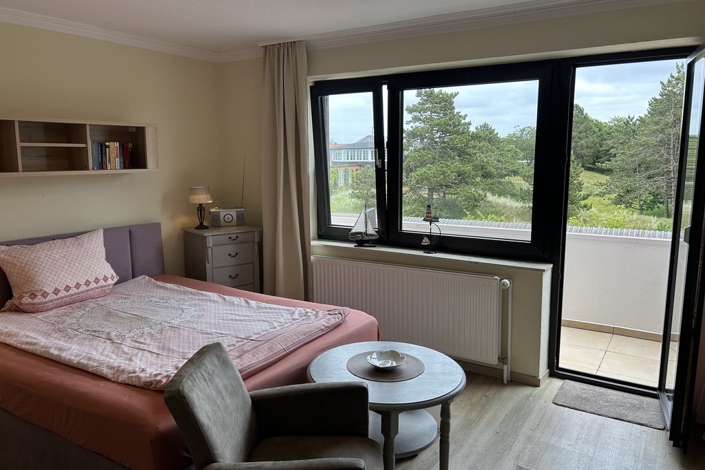 Appartement Muschel – Schlafbereich